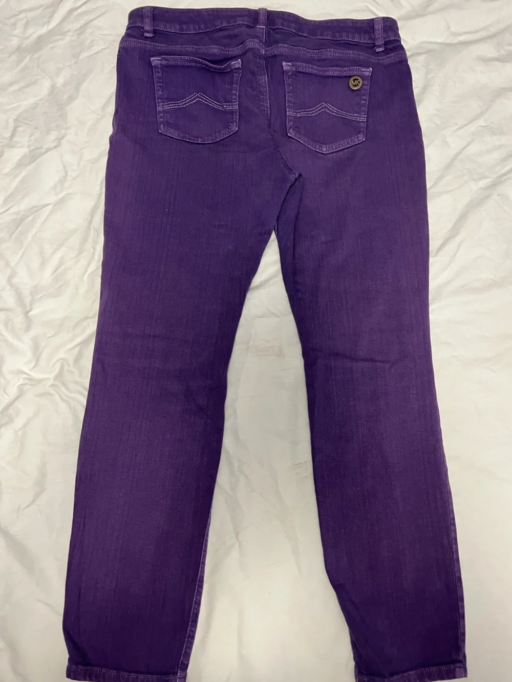 Michael Kors Purple Skinny Jeans